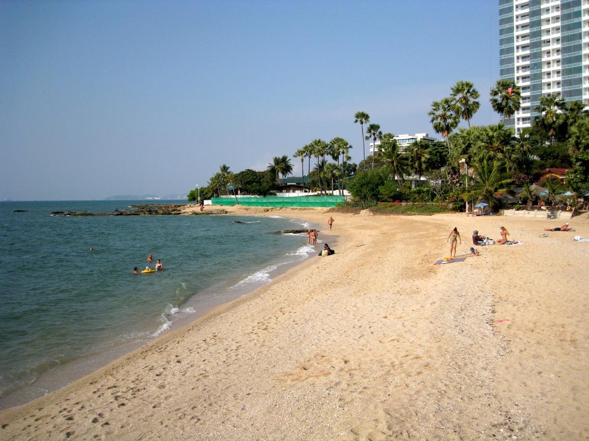 Ferienwohnung Wong Amat Tower Pattaya Exterior foto