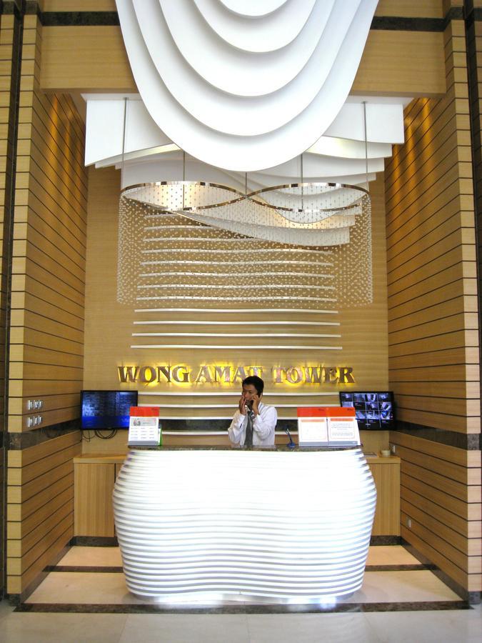 Ferienwohnung Wong Amat Tower Pattaya Exterior foto