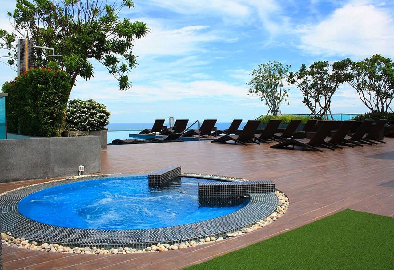 Ferienwohnung Wong Amat Tower Pattaya Exterior foto